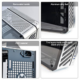 [Silver Air] Micro-ATX Mini Case 12.9L Portable Side-Through SFX Power Supply ITX/MATX Case C26