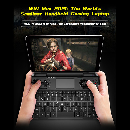 GPD WIN MAX Gaming Laptop 8.0-inch Pocket Portable (i7-1195, 1TB)