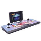 4222 Games 64GB Pandora Box with Monitor 10-inch Screen Clamshell Portable Plug and Play Video Game Console WiFi Version