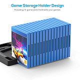 PS5 Game Console Multi-functional Charging Cooling Fan Chassis PS5 Holder Storage Base