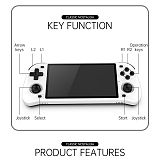 handheld game console with built-in games