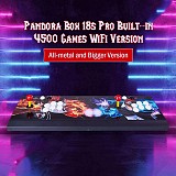 Pandora Box 18S Pro 4500 Games All-metal Bigger Version WiFi (Artwork: Double Fits)
