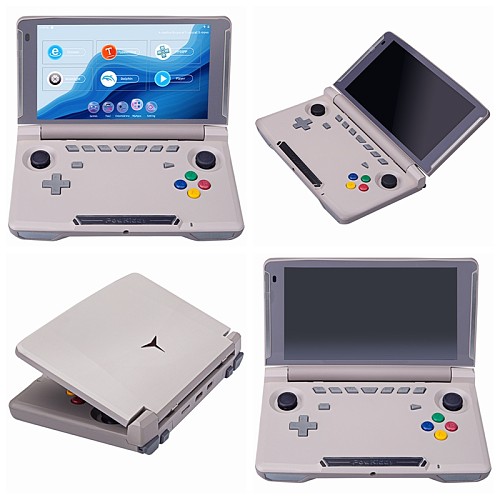 Powkiddy X18S Handheld Game Console Android 11 System 5.5-inch Touching Screen (Beige)