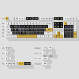 Keycaps Set Battlefield Nuclear Weapons Original Height Full Set PBT Sublimation for Mechanical Keyboard 61/68/87/98/104