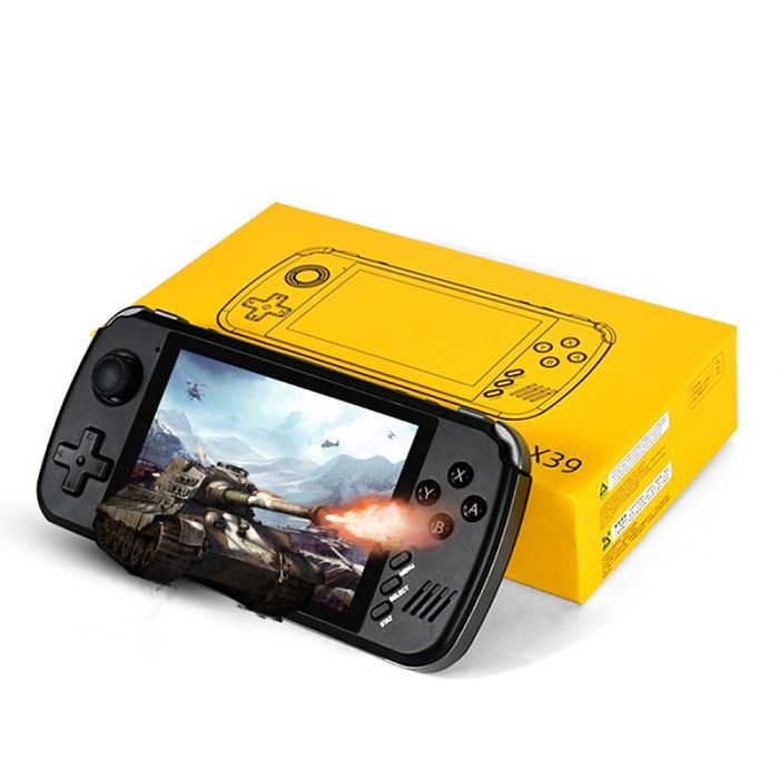 Powkiddy X39 Handheld Game Console 4.3-inch IPS High Definition Large  Screen 64G 3500+ Games