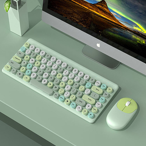 2.4G Wireless Bluetooth Keyboard Mouse Computer Office Combo Mouse + Keyboard