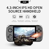 NEW Powkiddy X39 Handheld Game Console 4.3-inch IPS High Definition Large Screen 64G 3500+ Games