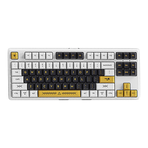 Keycaps Set Battlefield Nuclear Weapons Original Height Full Set PBT Sublimation for Mechanical Keyboard 61/68/87/98/104