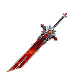 Genshin Impact Cosplay Weapon Props One-handed Sword Detachable Equipment