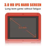 Powkiddy V90 Handheld 6000 Games Console Foldable Retro Gaming System  (64G)