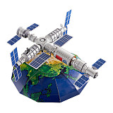 Tiangong Space Station Metal Model 3D Assembly Puzzle (101pcs)