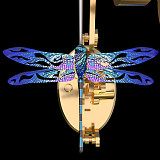 Dragonfly 3D Assembly Metal Model Kits DIY (100pcs)