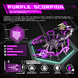 Scorpion King 3D Metal Model Kit (200pcs)