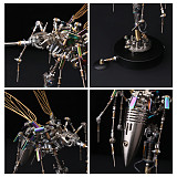 750+PCS Mechanical Mosquito 3D Assembly Model Steampunk Style