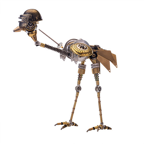 3D Metal Assembly Steampunk Medieval Knight Emu (250PCS)