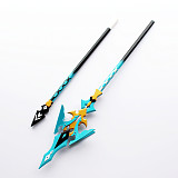 Genshin Impact Cosplay Prop ShenHe Calamity Queller Cosplay Spear Detachable Weapon (Golden Spearhead)