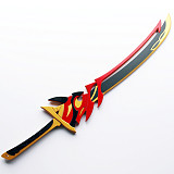 Genshin Impact Five-star Claymore Redhorn Stonethresher Arataki Itto Noelle Weapon Blade Detachable Cosplay Props