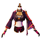 Genshin Impact Kuki Shinobu Cosplay Uniform Dress Outfit