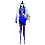 Genshin Impact Yelan Cosplay Costume Game Character Uniform Dress Outfit