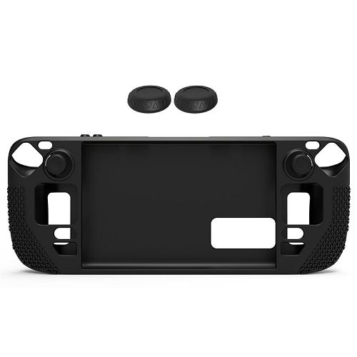 Silicone Protective Cover with Button Caps for Valve Steam Deck Handheld Game Console