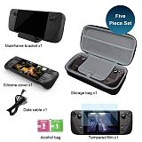 5-In-1 Must-Have Accessory kit for Valve Steam Deck Handheld Game Console
