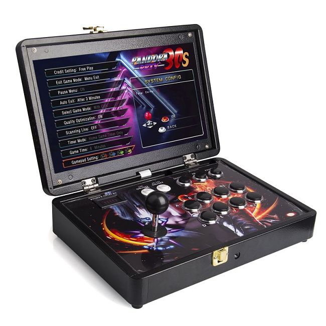 Portable Pandora Box 30S 5000 Games 14-inch Arcade All-metal Plug & Play Video Game Console