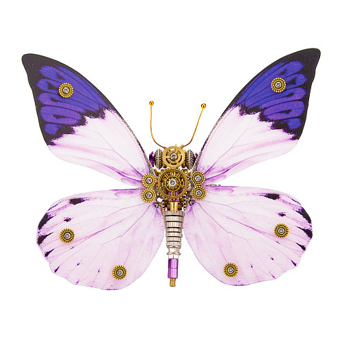 Steampunk 3D Butterfly Metal Model DIY Kits (150PCS)