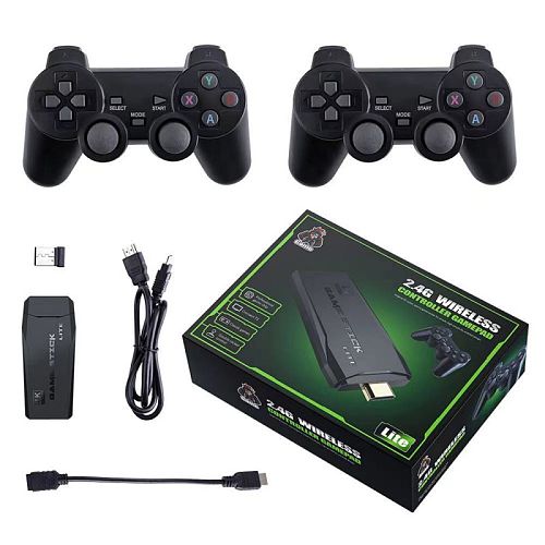 M8 Console Built-in 10000+ Games 2-Player 4K Mini Video Game Box (64G )
