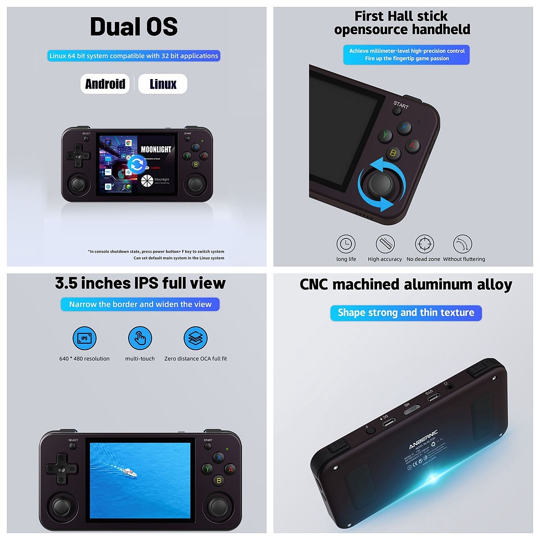 Anbernic RG353M Handheld Game Console with builtin Games Android