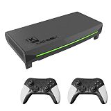 GAMEBOX H6 Console S905X3 Game Box Ultra HD 4K Portable with Built-in Games Wireless Controllers