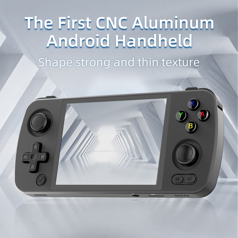 Latest RG405M Handheld Game Console Android 12 Metal Version 4-Inch