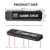 GD10 Game Stick with Built-in Games 4K Arcade Game Box Console