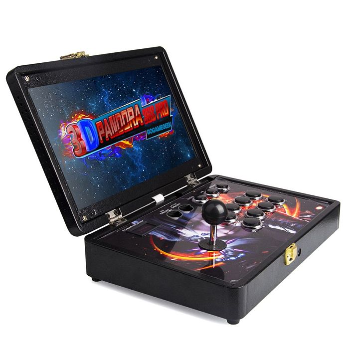 Portable Pandora Box 36S Pro 10,000 Games 14-inch Arcade All-metal Case  Plug & Play Video Game Console