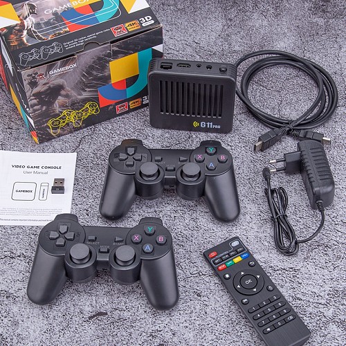 G11 Pro Game Box Retro Home Video Dual System with 2.4G Wireless