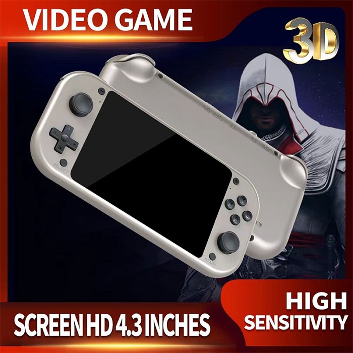 US 59.99 M17 Handheld Game Console 4.3inch (Silver) www