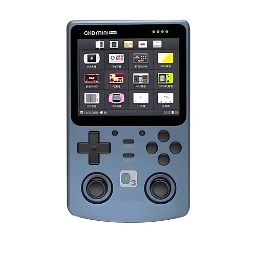 GKD Mini Plus Handheld Game Console 3.5-inch 10000 Games (Metal Version)