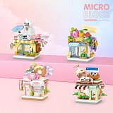 Shop Series Micro Building Blocks Set Small Particles Mini DIY Model Kits