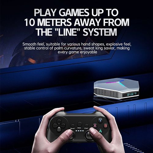 X10 Gamebox HD Retro Arcade Game Console Dual System 2.4G Wireless Controllers