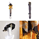Genshin Impact Navia Anime Game Cosplay Uniform with Hat for Halloween & Christmas Parties