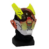 Future Punk Mechanical Mask Tech Role-Playing Men's Costume Prop for Cosplay Halloween Party
