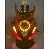 Blazing Punk Mask Future Tech Role Play Cosplay Prop for Halloween Costume Party
