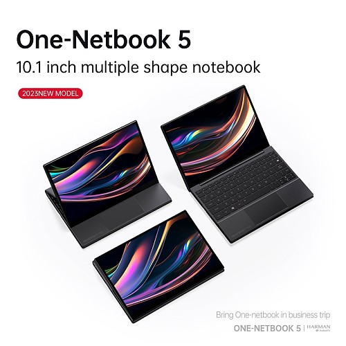 One-Netbook OneMix 5 10.1 Inch 2-in-1 Business Tablet Laptop i7-1250U Thin & Light Touchscreen
