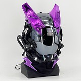 Electroplated Punk Mask Future Tech Role Play Cosplay Prop for Halloween Costume Party