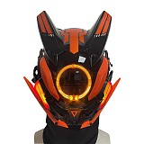 Petrosal Punk Mask Future Tech Role Play Cosplay Prop for Halloween Costume Party