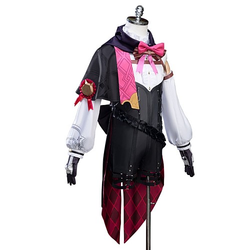 Genshin Impact Lyney Anime Game Cosplay Suit Costume for Halloween & Christmas Parties 