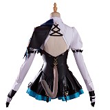 Genshin Impact Lynette Cartoon Game Uniform Suit Cosplay Costume for Halloween/Christmas Party
