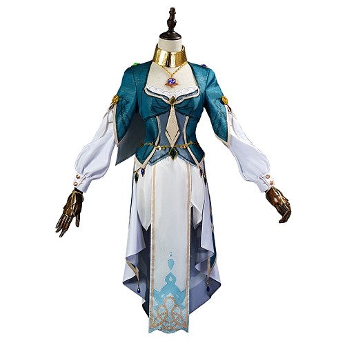  Genshin Impact, Lisa, Anime Game, Cosplay Suit Costume, for Halloween & Christmas Parties