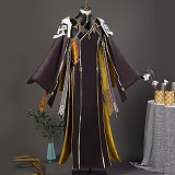 Genshin Impact Zhongli New Suit Cartoon Cosplay Costume Outfit 