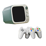 Retro Mini TV Handheld Game Console with Wireless Dual Controllers H7 3.5-Inch