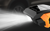 LED Digital Car Pump With Flashlight